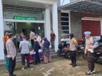 Polres Lampung Utara Amankan Kegiatan Pengumpulan Bagasi dan Keberangkatan Jamaah Haji Kloter 15 JKG