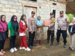 Polsek Sungkai Selatan Salurkan Bantuan Sembako untuk Warga Kurang Mampu