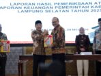 Konsistensi Satu Dekade, Lampung Selatan Kembali Pertahankan Opini WTP ke-10 dari BPK*