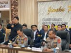 Tekab 308 Polres Lampung Utara Ikuti Rilis Ungkap Kasus 3C Bersama Polda Lampung