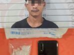 Satresnarkoba Polres Lampung Utara Amankan Seorang Pria Beserta Barang Bukti Sabu