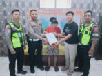 Patroli Satlantas Polres Lampung Utara Berhasil Ungkap Kepemilikan Sabu dan Sajam