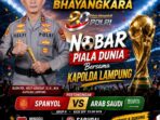 Kapolda Lampung Ajak Masyarakat Nobar Piala Dunia 2026 Malam Ini