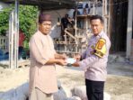 Bhabinkamtibmas Polres Lampung Utara Sambang Warga dan Salurkan Bantuan Semen untuk Pembangunan Masjid