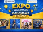 Expo UMKM X Mahasiswa Wujudkan Semangat Wirausaha dan Peduli Sosial