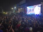 Tugu Adipura Bergemuruh, Danrem 043/Gatam Bersama Forkopimda dan Masyarakat Nobar Final Piala Dunia