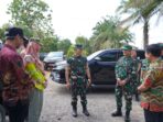 Danrem 043/Gatam Tinjau Lokasi Cetak Sawah Rakyat di Kampung Ringin Sari, Tulang Bawang