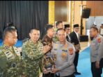 Danrem 043/Gatam Hadiri Syukuran HUT Bhayangkara ke-80 Polda Lampung