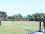 Danbrigif 4 Mar/BS Tekankan Soliditas dan Karakter Prajurit “JAWARA“ pada Apel Gabungan di Lampung