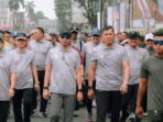 Gubernur Ikuti Gerak Jalan Sehat Peringatan HUT ke-1 Kodam XXI/Radin Inten dan HUT ke-81 RI