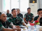 Kasrem 043/Gatam Hadiri Monitoring Tim Penyuluh Karhutla Kodam XXI/Radin Inten