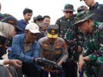 Perintah Presiden Dijalankan, Tim Alfa TNI Terjun dari Udara Padamkan Bara Karhutla Way Kambas