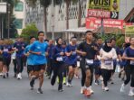 Fun Run HUT ke-81 TNI Semarak di Bandar Lampung