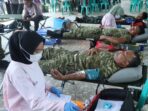 Peringati HUT Ke-81 TNI, Brigif 4 Mar/BS Gelar Bakti Sosial dan Penanaman Mangrove