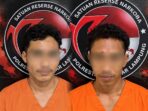 Dua Buruh Nyambi Jual Sabu di Bandar Lampung, 11 Gram Disita Polisi