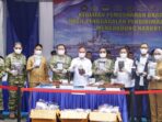 Kasdam XXI/RI Hadiri Pemusnahan Cartridge Vape Narkoba
