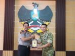 Danrem 043/Gatam dan Kapolda Lampung Perkuat Sinergi untuk Jaga Kondusivitas Wilayah